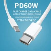 60W PD USB-C to USB-C Fast Charging Cable
