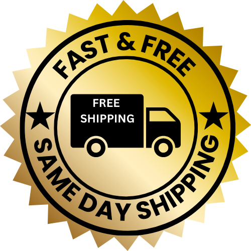 Fast-Free Same day Shipping