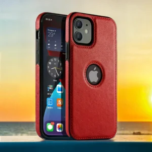 Premium PU Leather iPhone Case