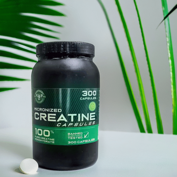 Creatine Capsules – High Quality, Powerful Vegan Energy Boost for Peak Performance