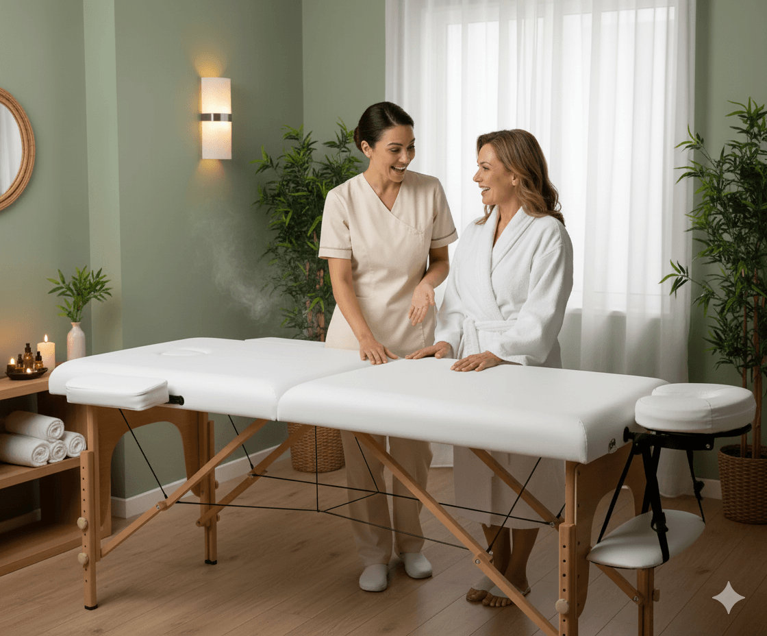 Best Portable Massage Table 24 Inch – Premium Adjustable Lash, Spa & Tattoo Bed 1 Portable Massage Table 24 inches