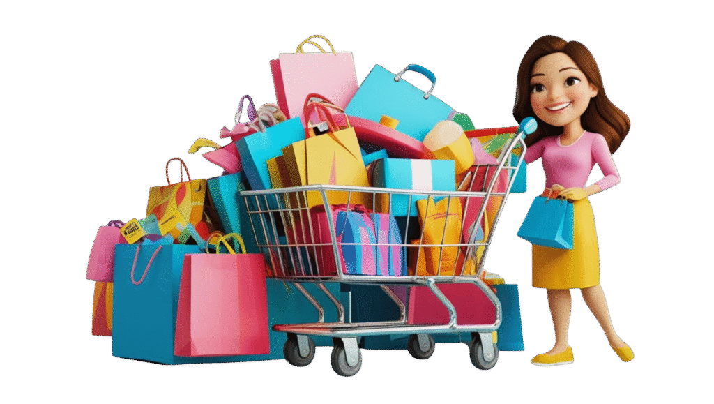 Home 29 shop taqwa | A colorful Shopping cart