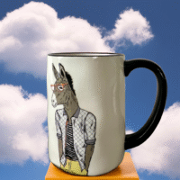 Hipster Animal Coffee Mugs