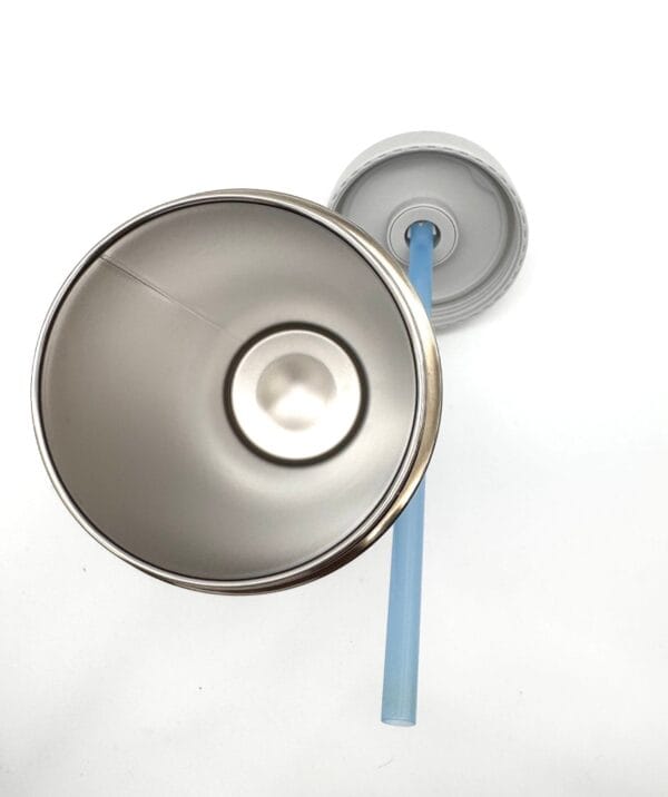 ThermoFlask Insulated Water Bottle with Straw