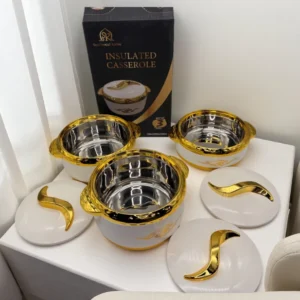 Hot Pot Food Warmer Casserole 3pc Set